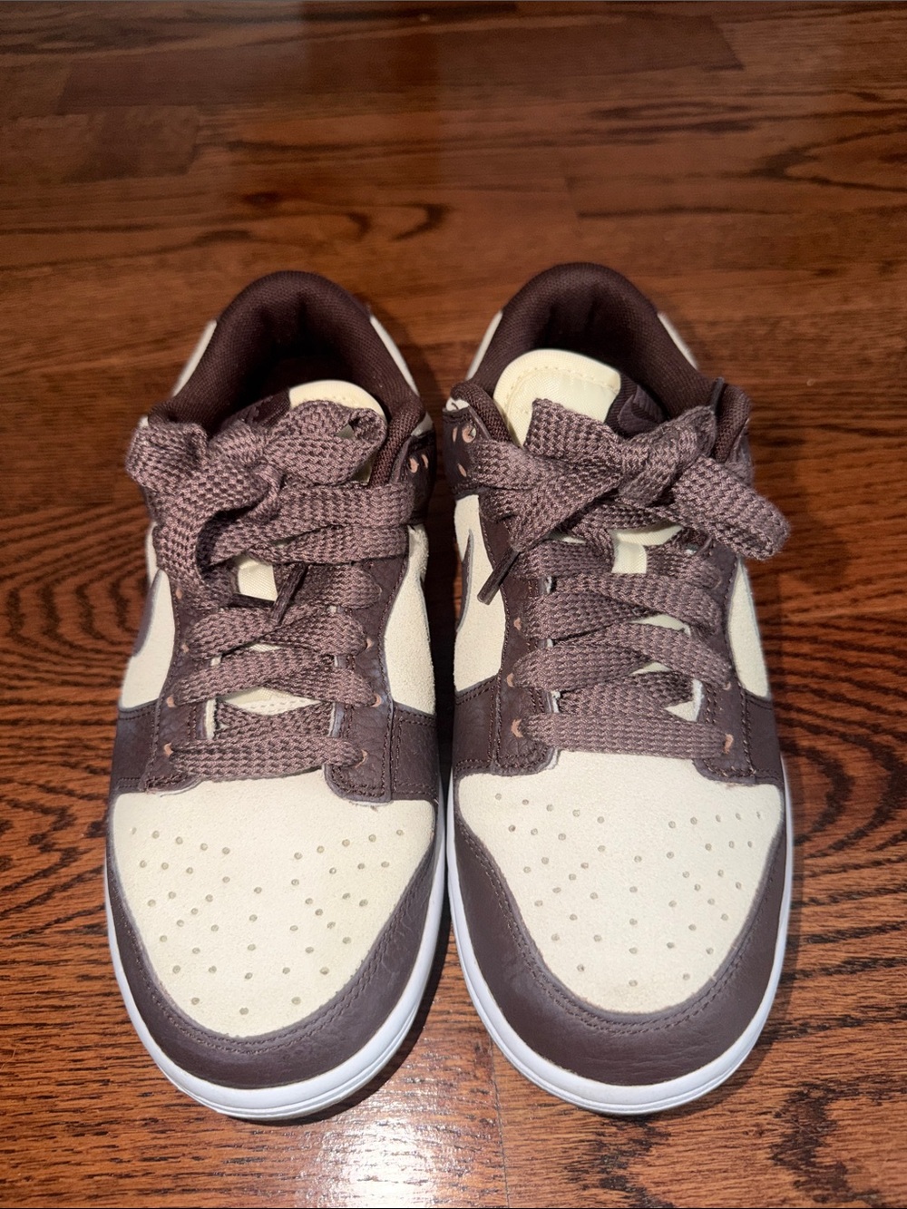 Nike Brown and Cream Sneaker